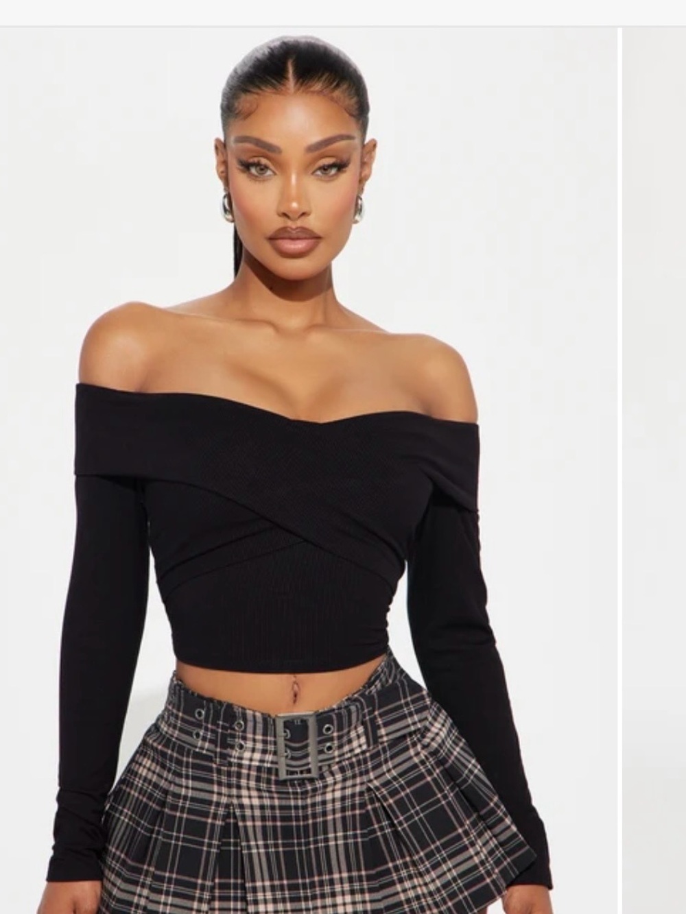 NWT Off-Shoulder Wine Long Sleeve Sweater Top